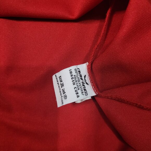 Cuba National Team Jersey X-Large Red Baseball International - Picture 6 of 6